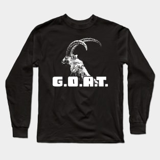 G.O.A.T. Long Sleeve T-Shirt